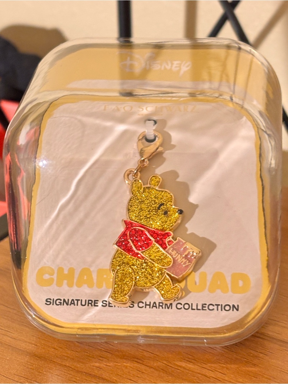 Disney F.A.O Schwartz, New York Winnie the Pooh character signature charm collec
